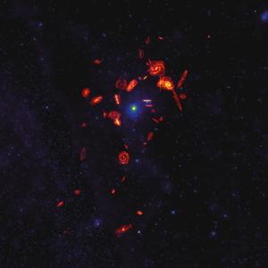 ALMA revela qué provoca la muerte de las galaxias
