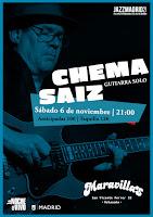 Concierto de Chema Saiz en Maravillas Club