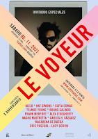 Invitados del concierto de Le Voyeur en el Teatro Lara