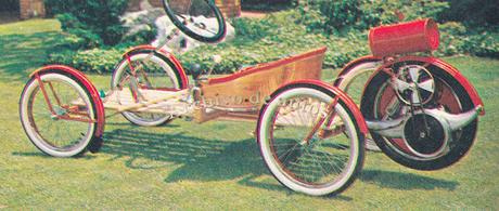 Smith Flyer, un curioso automóvil con una quinta rueda motriz Smith Flyer, un curioso automóvil con una quinta rueda motriz