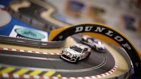 La mayor colección de Scalextric y la pista más grande del mundo están en Madrid