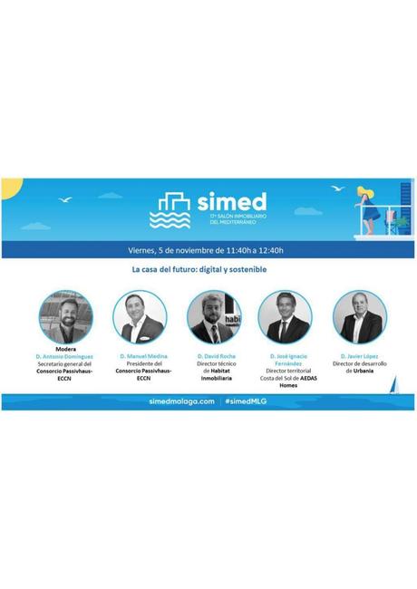 El Consorcio Passivhaus presenta en SIMED la casa del futuro digital y sostenible