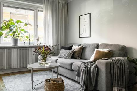 delikatissen white scandi kitchen tiny kitchen tiny apartment scandi kitchen open-plan open kitchen cocina pequeña diseño cocina nórdica abierta cocina escandinava cocina con península cocina blanca  