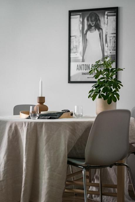 delikatissen white scandi kitchen tiny kitchen tiny apartment scandi kitchen open-plan open kitchen cocina pequeña diseño cocina nórdica abierta cocina escandinava cocina con península cocina blanca  