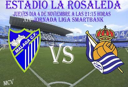 MALAGA CF vs REAL SOCIEDAD -B MALAGA CF vs REAL SOCIEDAD -B