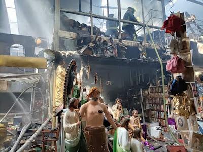 REPORTA SECRETARÍA DE PROTECCIÓN CIVIL CDMX, SALDO BLANCO EN INCENDIO DE MERCADO DE SONORA