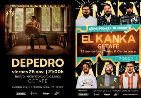 El Kanka y Depedro, en Getafe con Cultura Inquieta