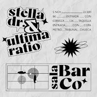Concierto de Stella Dr. y Ultimaratio en Sala Barco