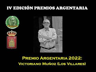 Premio ARGENTARIA 2022 a D. Victoriano Muñoz
