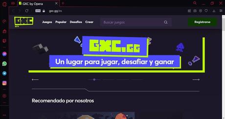 Opera GX y GameMaker ponen en marcha GXC