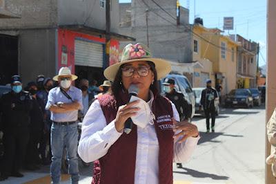 GOBIERNO DE TEXCOCO ENTREGA OBRAS EN CUAUTLALPAN POR MÁS DE CINCO MILLONES DE PESOS