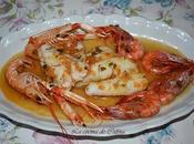 Pescadilla azafrán marisco