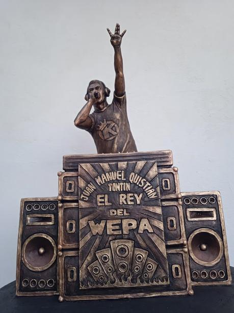 Proponen colocar escultura de “El Tontín” en el Barrio de Tlaxcala