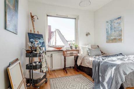 delikatissen scandinavian kitchen scandinavian apartament scandi style modern scandi decor kitchen island distribución abierta decoración nórdica decoración moderna cocina con isla cocina abierta apartamento sueco  