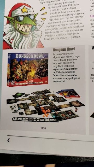 Desvelado el precio, en euros,  de Dungeon Bowl 2021