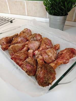 Jamoncitos de pollo al horno