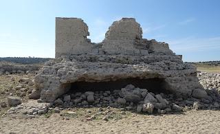 Imagen del mes: Templo romano de la Cilla, en las ruinas de Talavera la Vieja