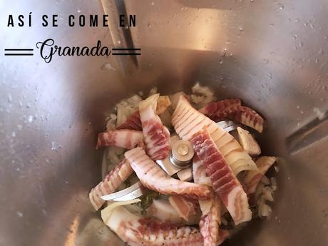 Pañuelos de hojaldre y bacon Pañuelos de hojaldre y bacon