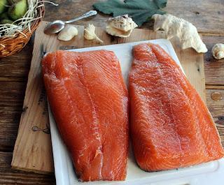 Salmon ahumado casero