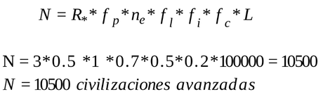Ecuación de Drake Ecuación de Drake