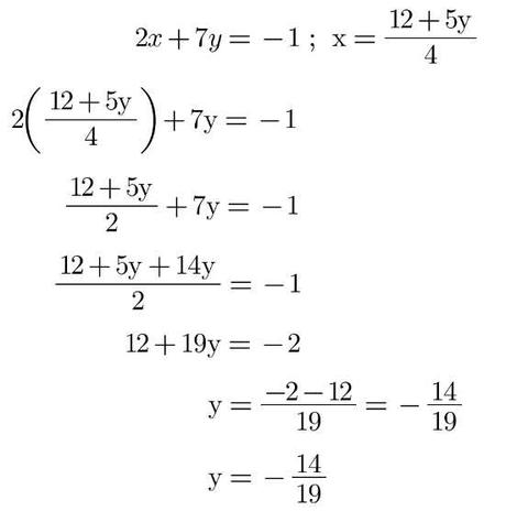 Sistemas de ecuaciones