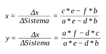 Sistemas de ecuaciones