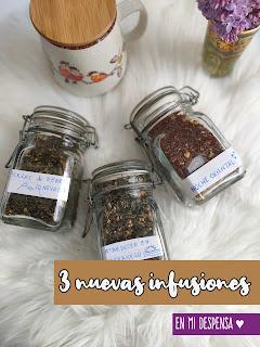 Tres nuevas infusiones en mi alacena ♥