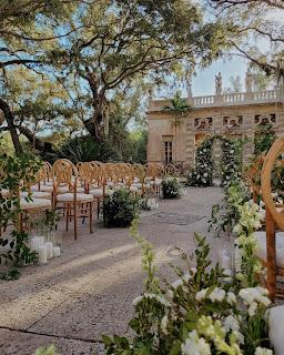 Inspiración: Casamiento romántico y tropical en Vizcaya Museum