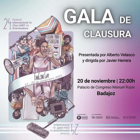 24° edición de FanCineGay 2021 – Festival Internacional de cine LGBT de Extremadura