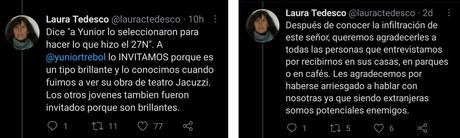 Mi reino por un Tweet de Laura: Tedesco Papers