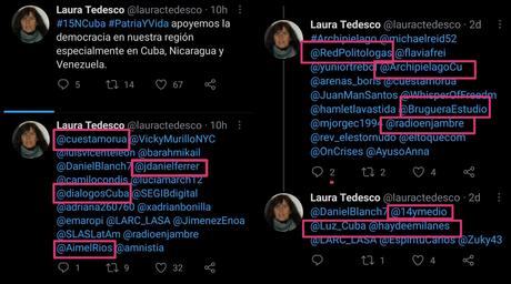 Mi reino por un Tweet de Laura: Tedesco Papers