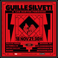 Concierto de Guille Silveti & Los Bueyes Perdidos en El Perro de la parte de atrás del coche