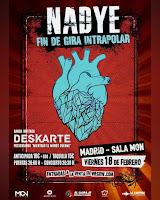 Concierto de Nadye y Deskarte en Sala Mon