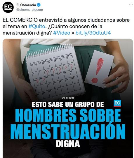 ‘Menstruación digna’: el ultimo invento de la izquierda para martirizarse ‘Menstruación digna’: el ultimo invento de la izquierda para martirizarse