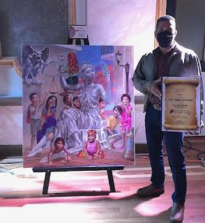 Luis Córdoba segundo premio Roberto Lewis 2021