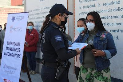 GOBIERNO DE TEXCOCO ENTREGA ESTÍMULOS ECONÓMICOS A POLICÍA MUNICIPAL