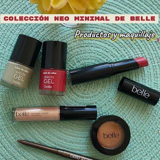 Colección Neo Minimal de Belle: Productos y un maquillaje