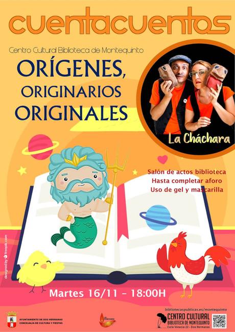 Las Bibliotecas Cuentan: «Orígenes, originarios, originales» – La Cháchara