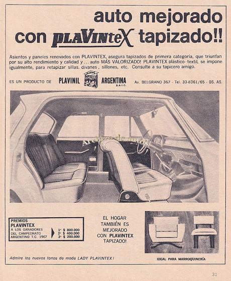 Plavintex, una marca de telas plásticas de Plavinil Argentina de 1967 -  Paperblog