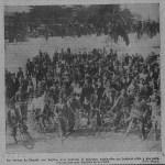 1931-Primera jornada de la República en Santander:llegan en bicicleta los obreros de Barreda