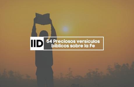 Versículos bíblicos sobre la Fe