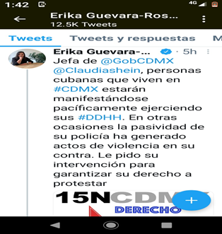 Érika Guevara, instruida por la CIA para respaldar los grupos que actúan contra Cuba y su sede diplomática en México