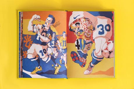 ‘Trenta’ el libro del ilustrador Andrea dalla Barba que celebra el fútbol, València y el color