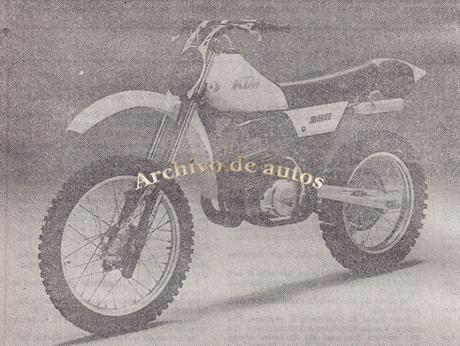 KTM 250 MC del año 1982 KTM 250 MC del año 1982