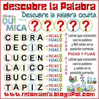 DÍA DE LA QUÍMICA DÍA DE LA QUÍMICA