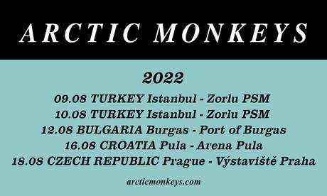 Arctic Monkeys: primeros conciertos para 2022