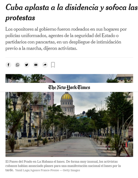 The New York Times: propaganda en modo de derrota