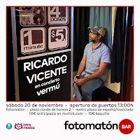Concierto Ricardo Vicente en Fotomatón