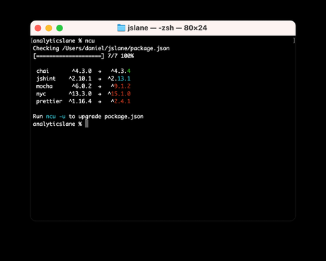 Actualizar las dependencias de Node a la última versión de forma automática