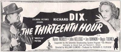 THIRTEENTH HOUR, THE (USA, 1947) Thriller, Intriga THIRTEENTH HOUR, THE (USA, 1947) Thriller, Intriga